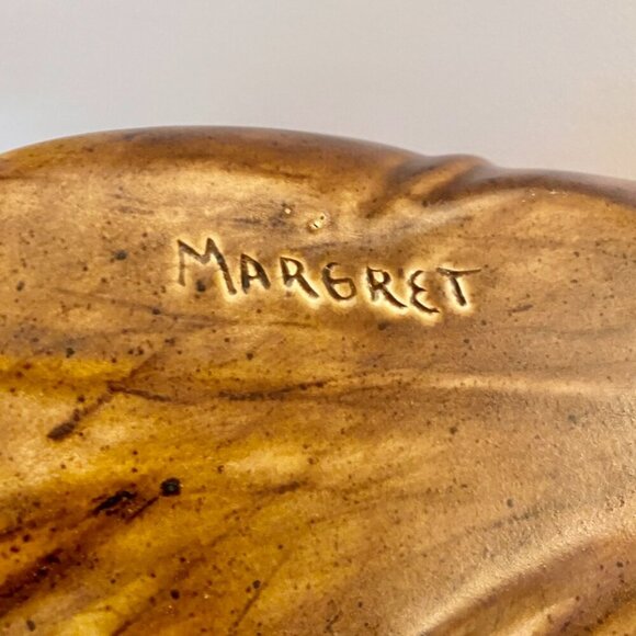 MCM Vintage Large Ceramic Cornucopia Horn - Picture 10 of 14